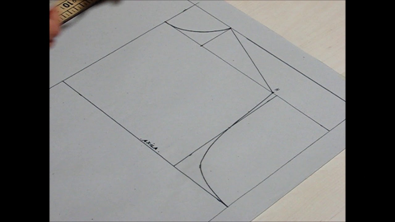 Clase 11 (parte I) - Trazo del b&aacute;sico de blusa