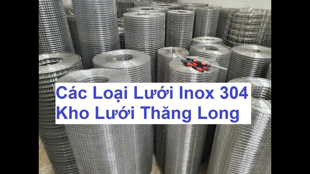 Lưới inox chống chuột, Lưới làm hàng rào, làm avi, lồng chim inox 304, lưới inox đan, lưới inox hàn
