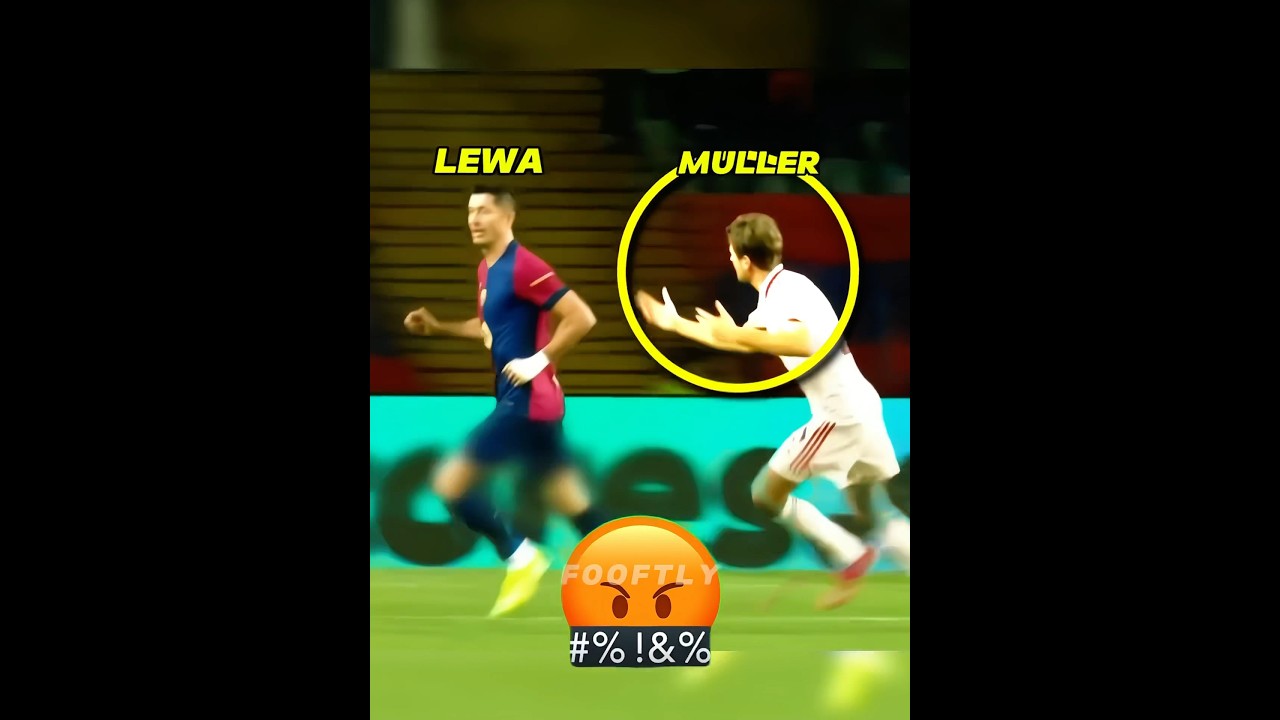 Lewandowski x Muller Then & Now💔