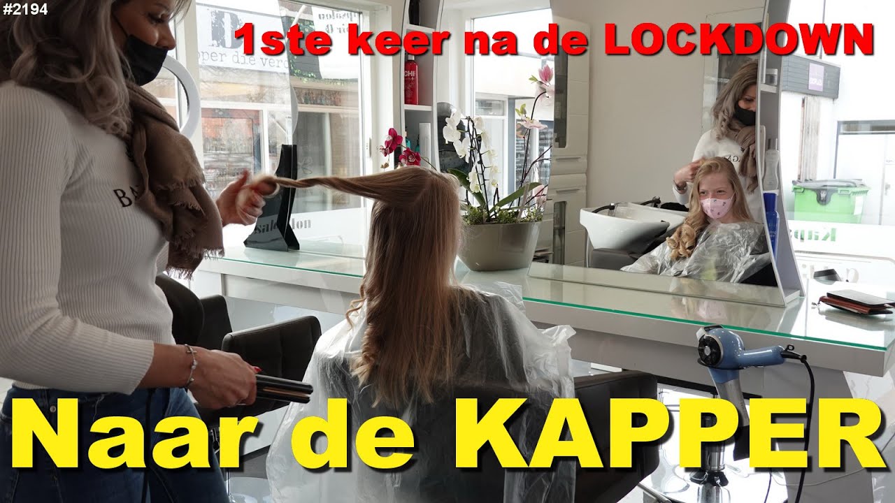 NAAR DE KAPPER Sublime ALLURE, eerste KEER na de LOCKDOWN in 2021. Hoeveel gaat er af?   #2194