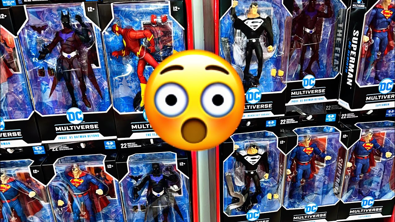 found tons of new Mcfarlane Dc Multiverse figures on a floor end cap (daily toy hunt)