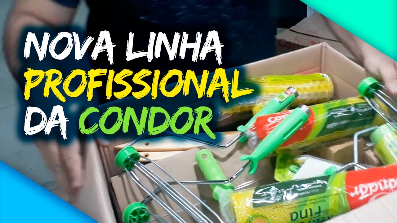 CONHEÇA AS FERRAMENTAS DA CONDOR PARA O PINTOR PROFISSIONAL