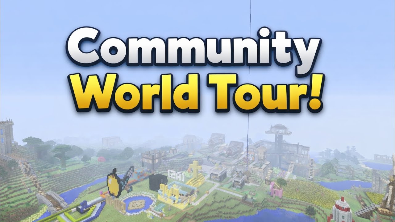 Community World Tour! - Minecraft Xbox One Edition! 