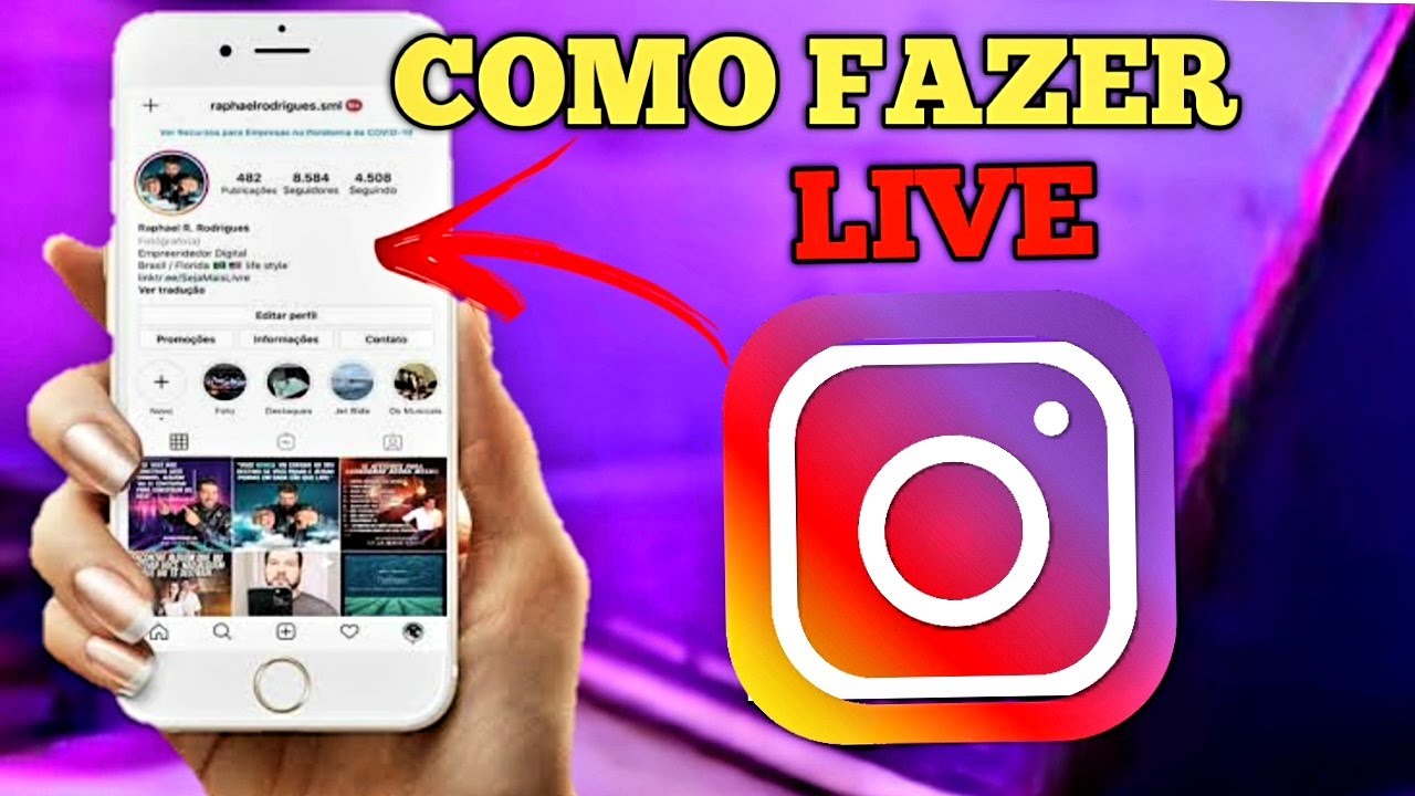 Como Fazer Live no Instagram pelo Celular
