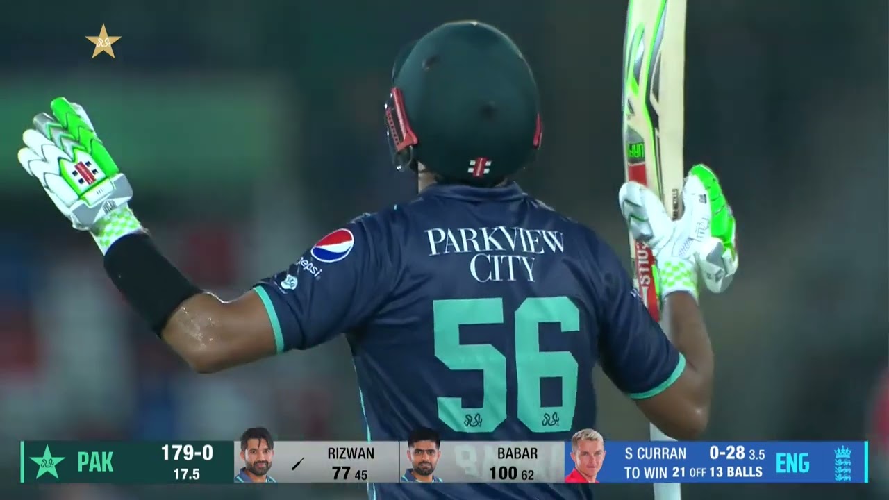 Babar Azam 100  PakvEng 2022