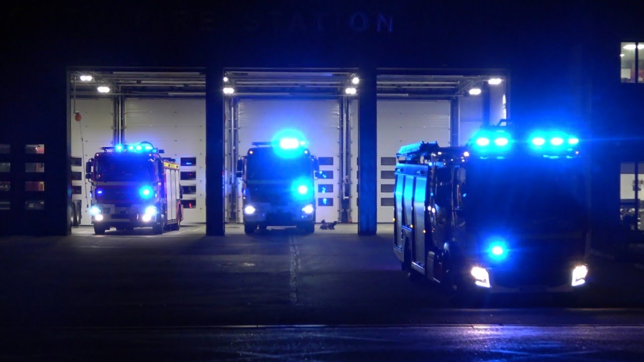 Avonmouth Triple Turnout! Heavy Rescue Tender, Rescue Pump & Volvo FL WrL - Avon Fire & Rescue