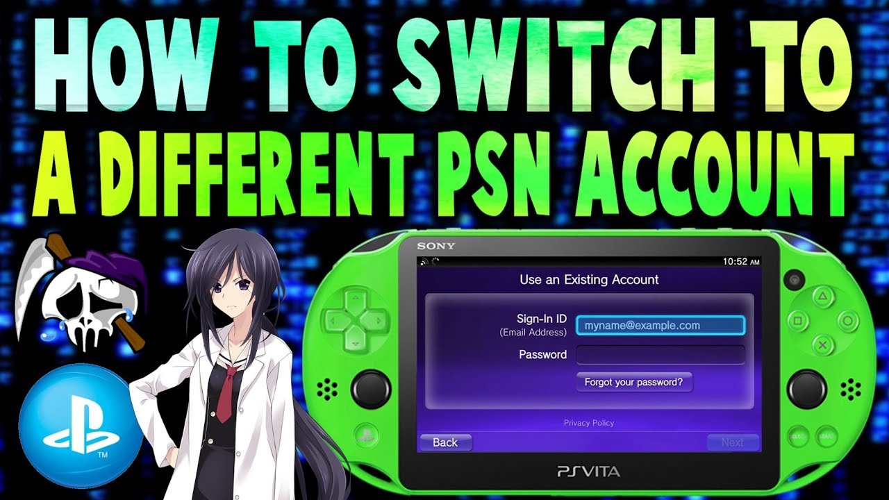 Ps Vita Advanced-Account-Switcher! Easily Switch PSN Accounts!