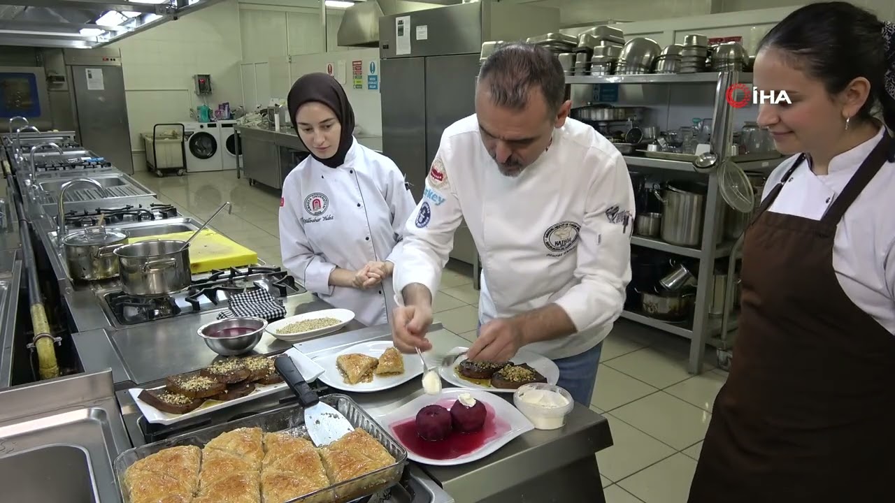 Amasya'nın yeni lezzeti ‘elmalı baklava'