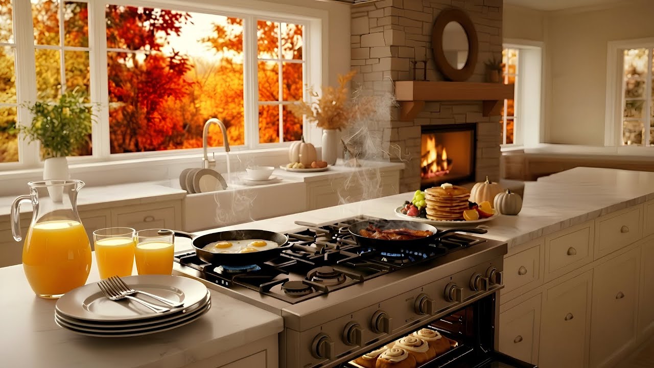 Autumn Kitchen ASMR: Cozy Fall Cooking Sounds