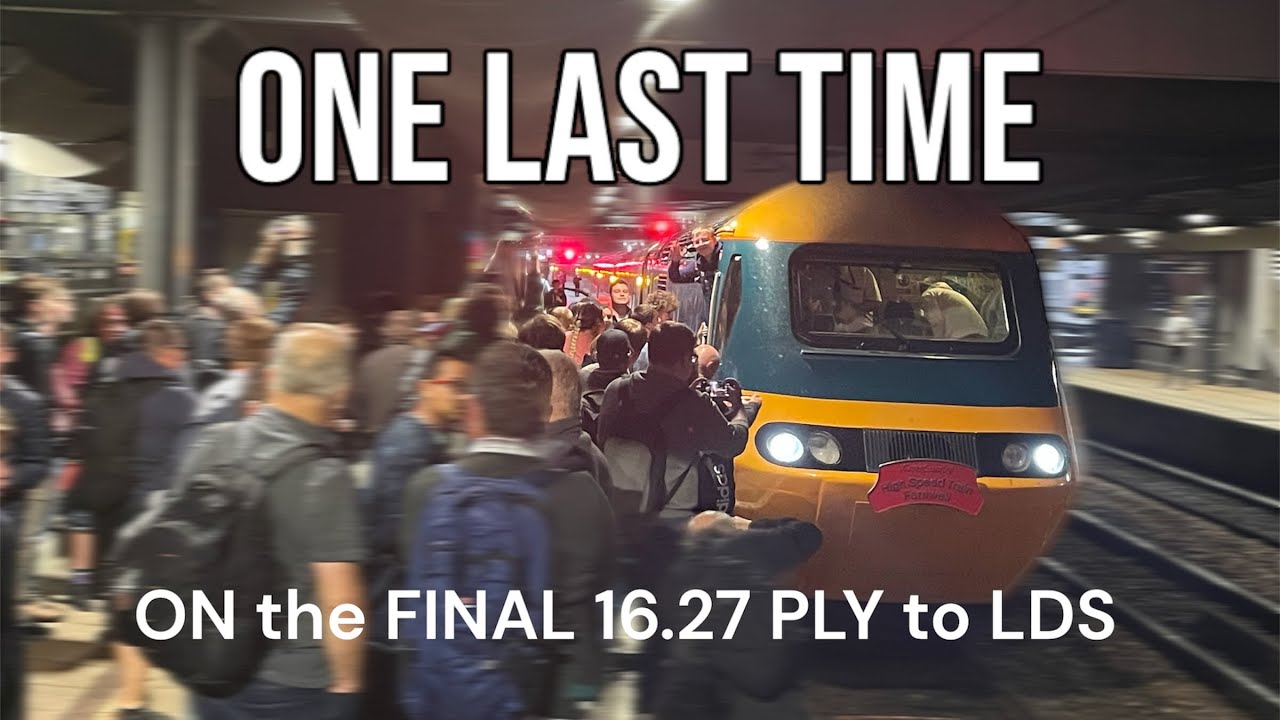 HST FRENZY for FINAL EVER UK timetabled working for INTERCITY 125. 1E73 18/09/23