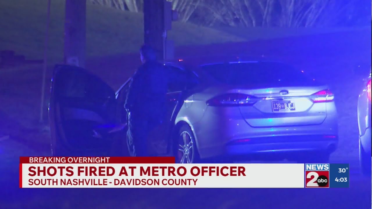 Shots fired at detective in South Nashville