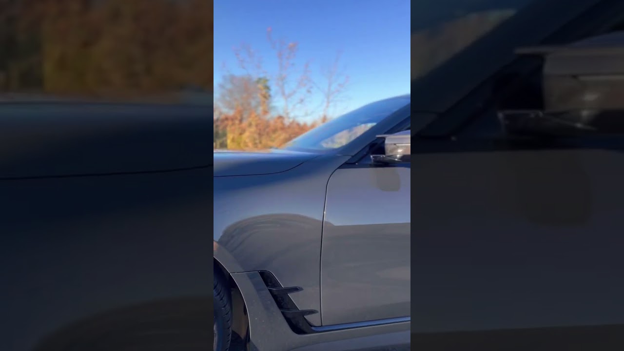 2023 BMW i4 M50i Dravit Grey Metallic on Mocha Vernasca Leather with M Carbon Exterior Package!