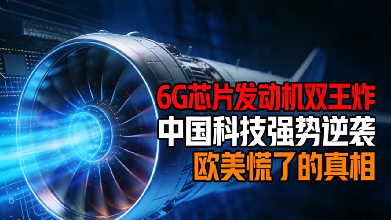 6G 芯片 + 航空发动机双王炸！中国科技逆袭为何让欧美慌了？#6G 突破 #中國科技 #航空發動機 #打破壟斷 #卡脖子技術 #北大芯片 #手機直連衛星 #國產發動機 #中國高端製造 #科技逆襲