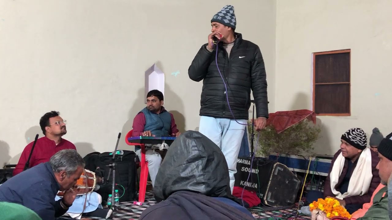 एक दिन चंदा नील गगन में हिन्दी भजन #haryanvi_bhajan