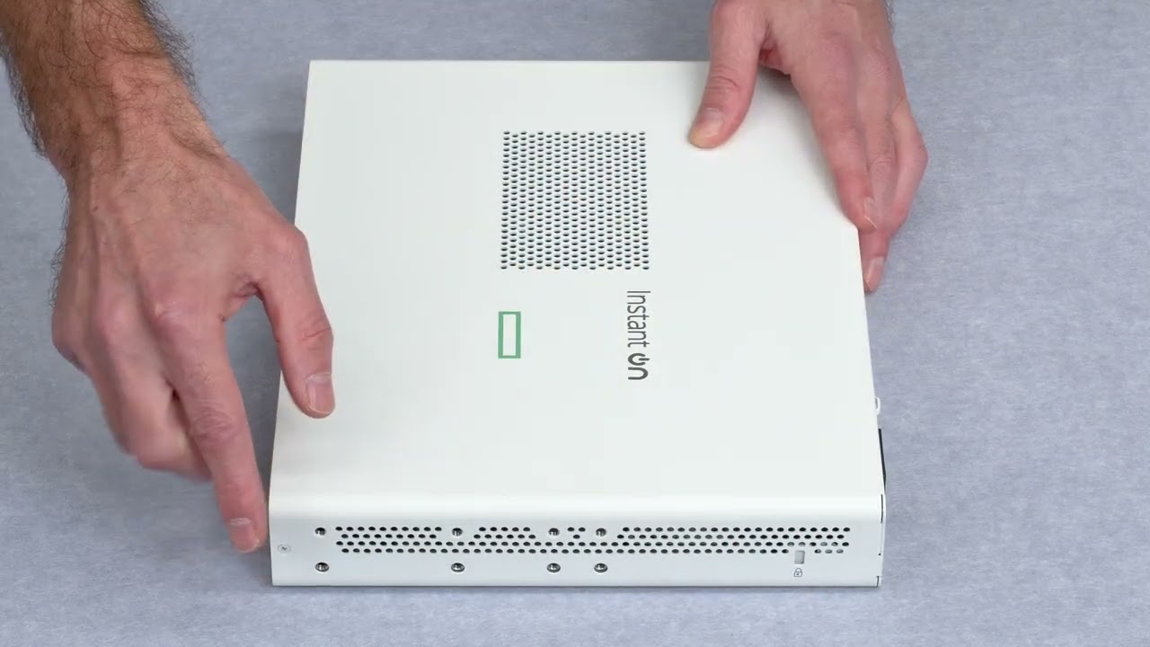 Unboxing HPE Networking Instant On Secure Gateway SG2505P