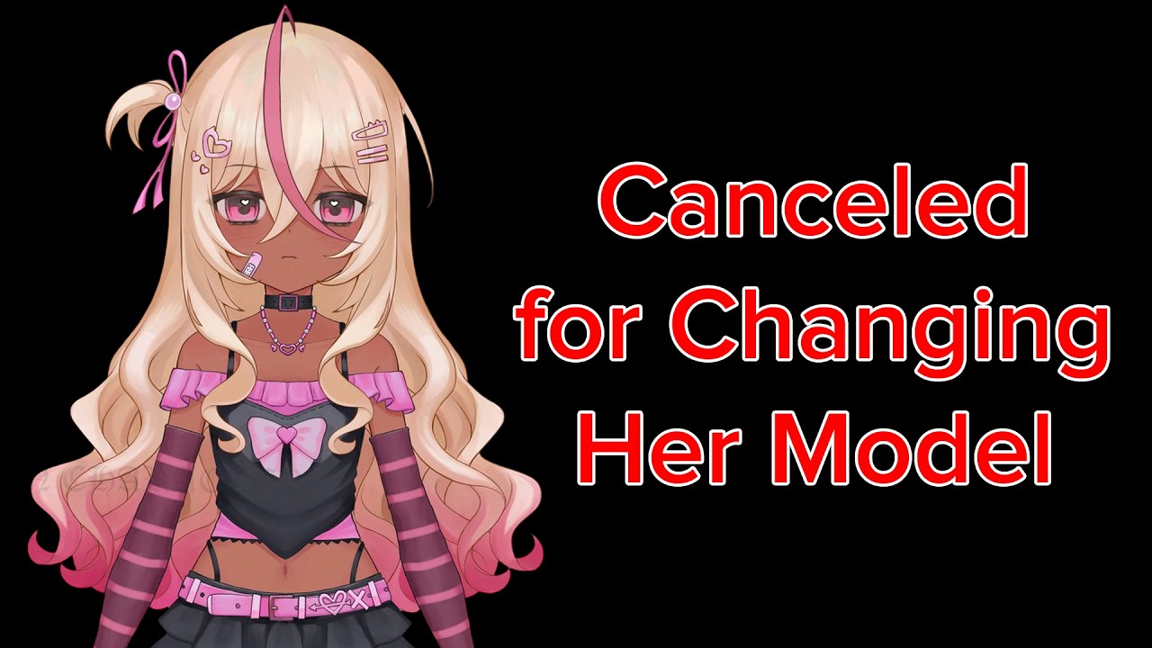 VTuber подверглась критике за новую модель-лоли.