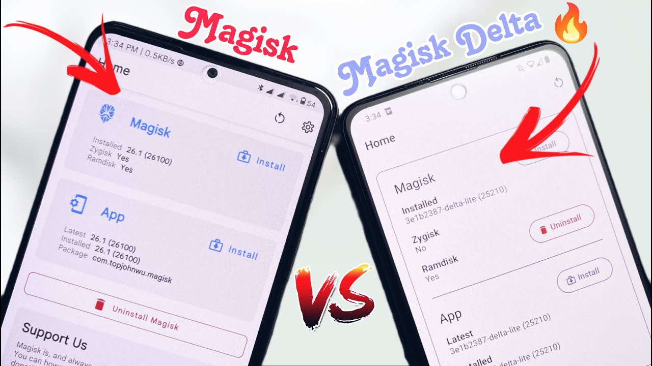 Magisk vs Magisk Delta - Best Magisk MOD you should use!