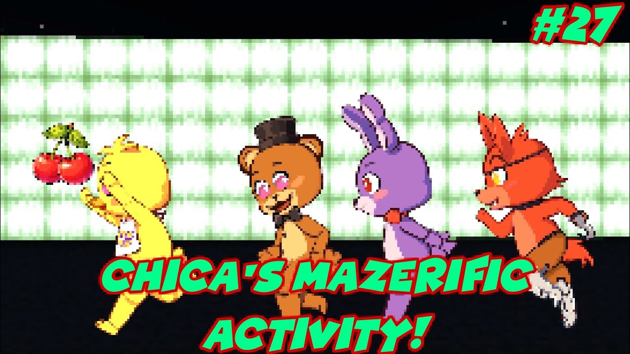 Minecraft FNaF | Chica's Mazerific Activity! | Minecraft Five Nights at Freddy’s Roleplay