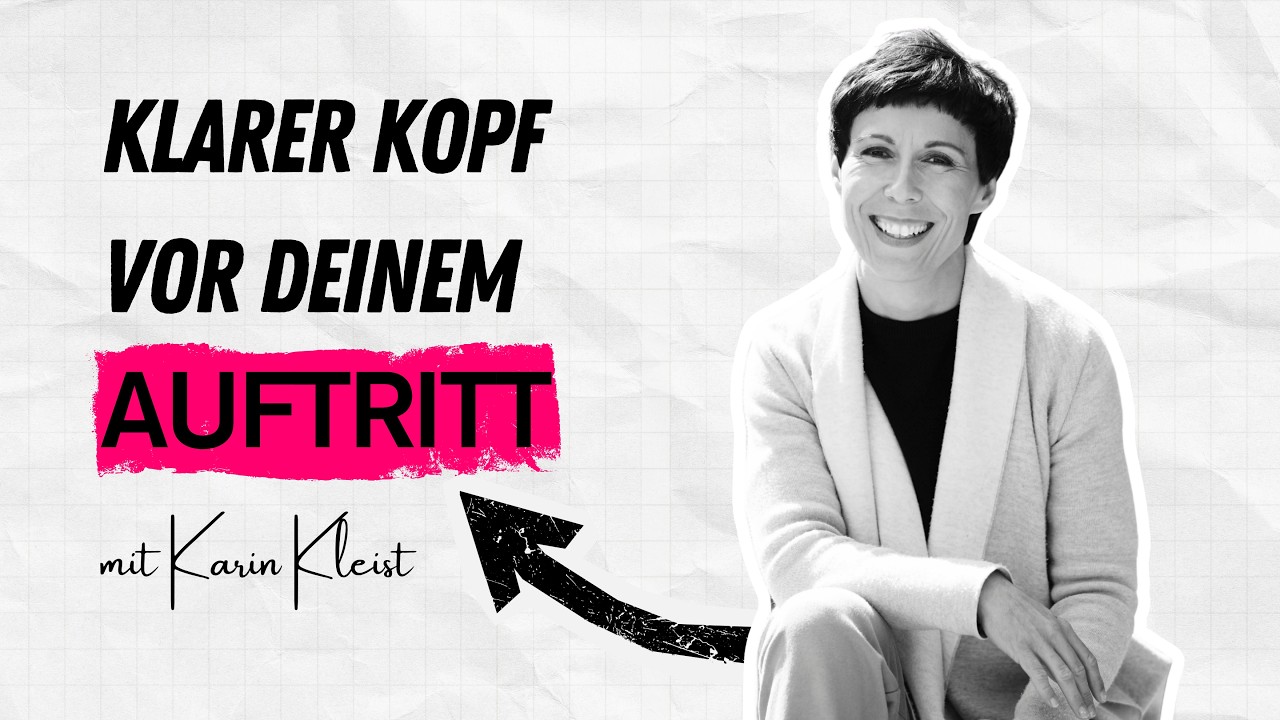 Klarer Kopf vor deinem Auftritt - 2min Atemtechnik aus dem Speaker Coaching