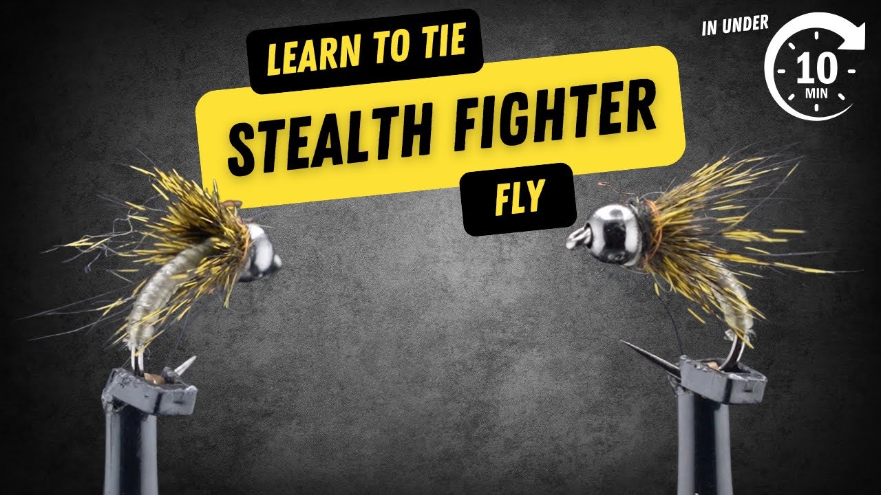 Learn to Tie the Stealth Fighter Fly | Nymph Imitation Fly