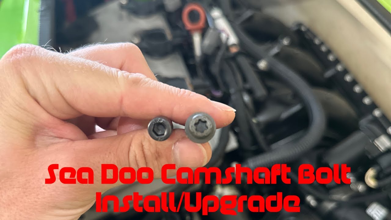 Sea Doo Camshaft Gear Bolt Install/Upgrade