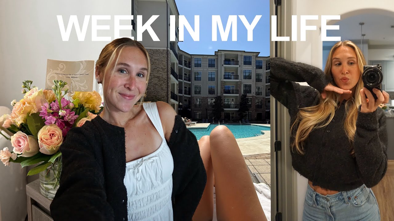 week in my life | botox, pool days, & decorate my apartment!