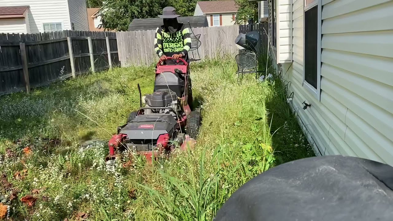 3 foot tall grass vs Toro 36inch Proline