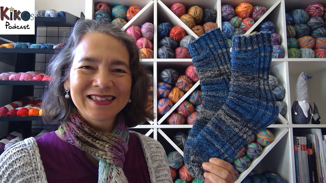 Kiko's Knitting Podcast #202 - Banana Socks