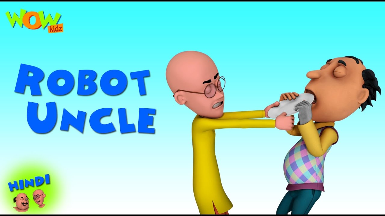 Motu Patlu Cartoons In Hindi |  Animated cartoon | Robot uncle | Wow Kidz