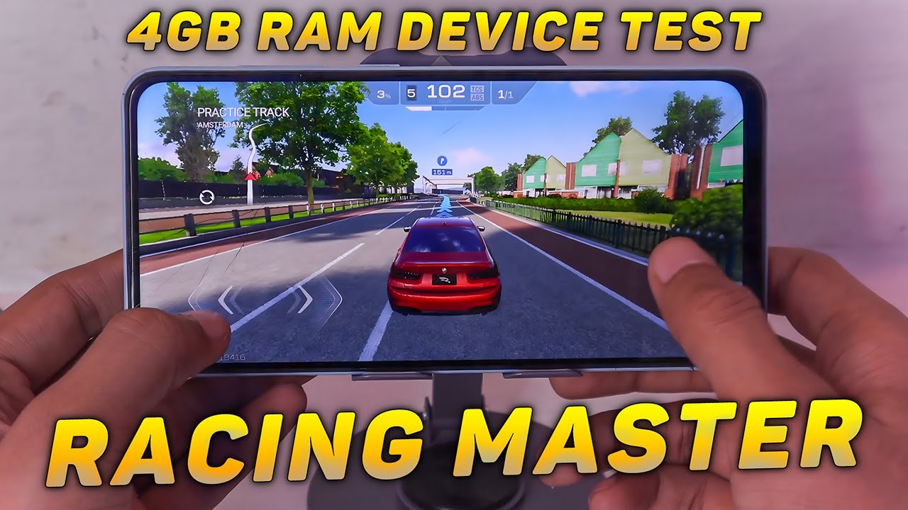 Racing Master Redmi Note 9 | 4Gb Ram Device Racing Master Gameplay Test