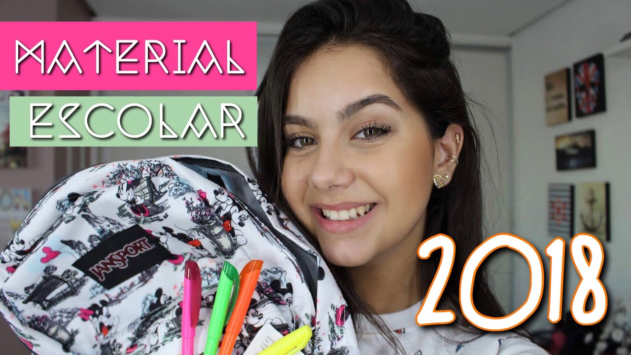 MATERIAL ESCOLAR 2018