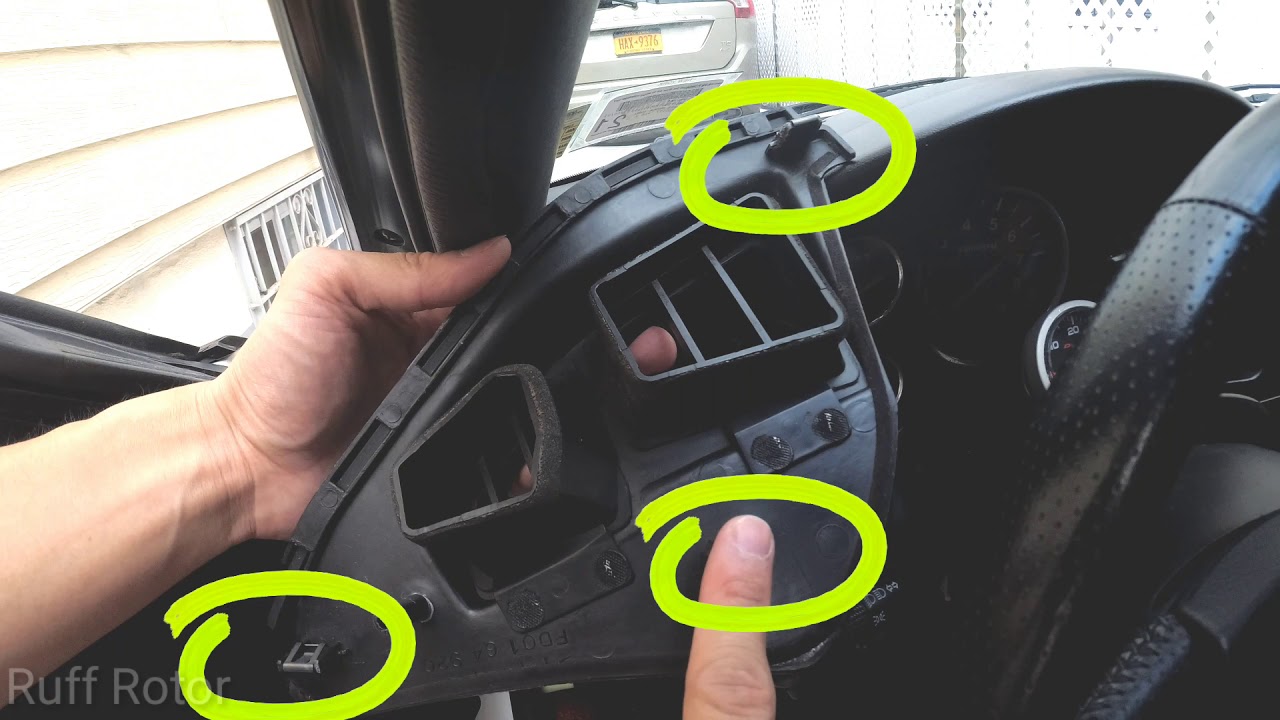 VLOG#027 - RX-7 DIY Instrument Cluster Removal