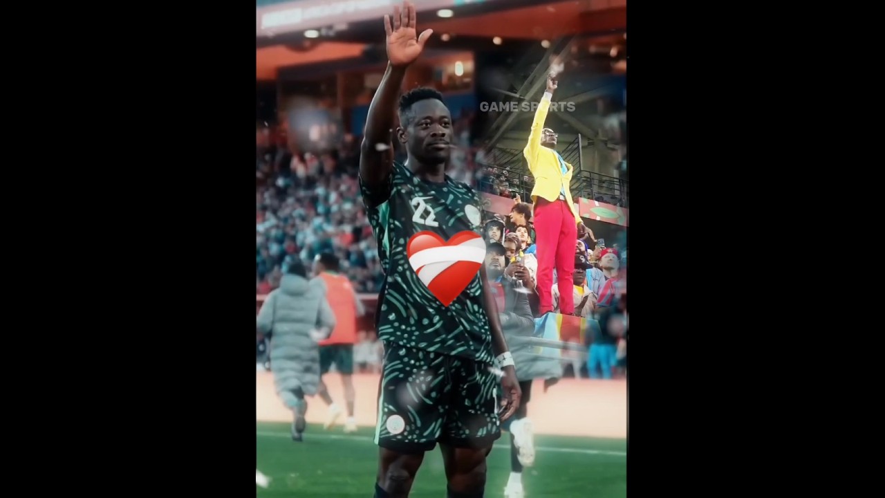 Nigeria Honors Lumumba ❤️ 💯 #shorts #football #lumumba  #nigeria #afcon2025