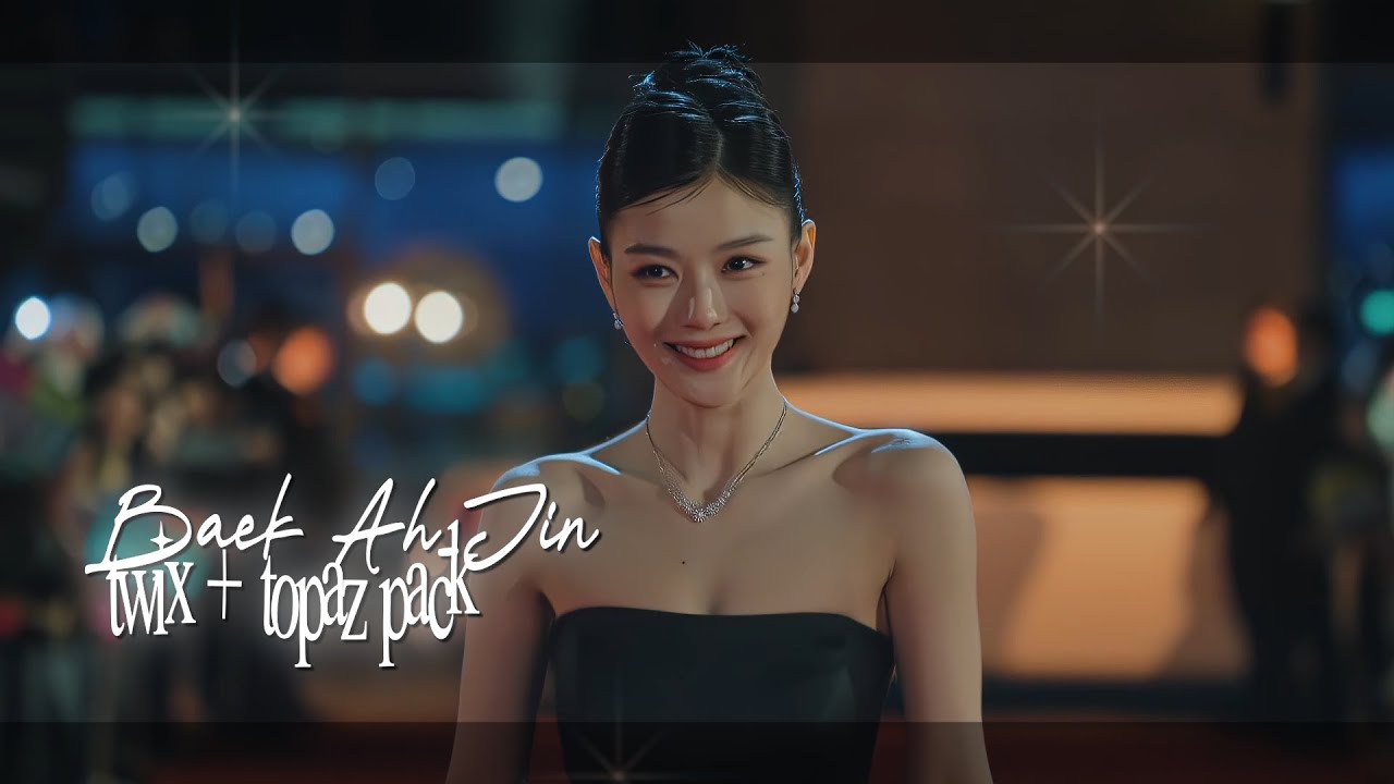 baek ah jin twixtor pack —「 dear x 」