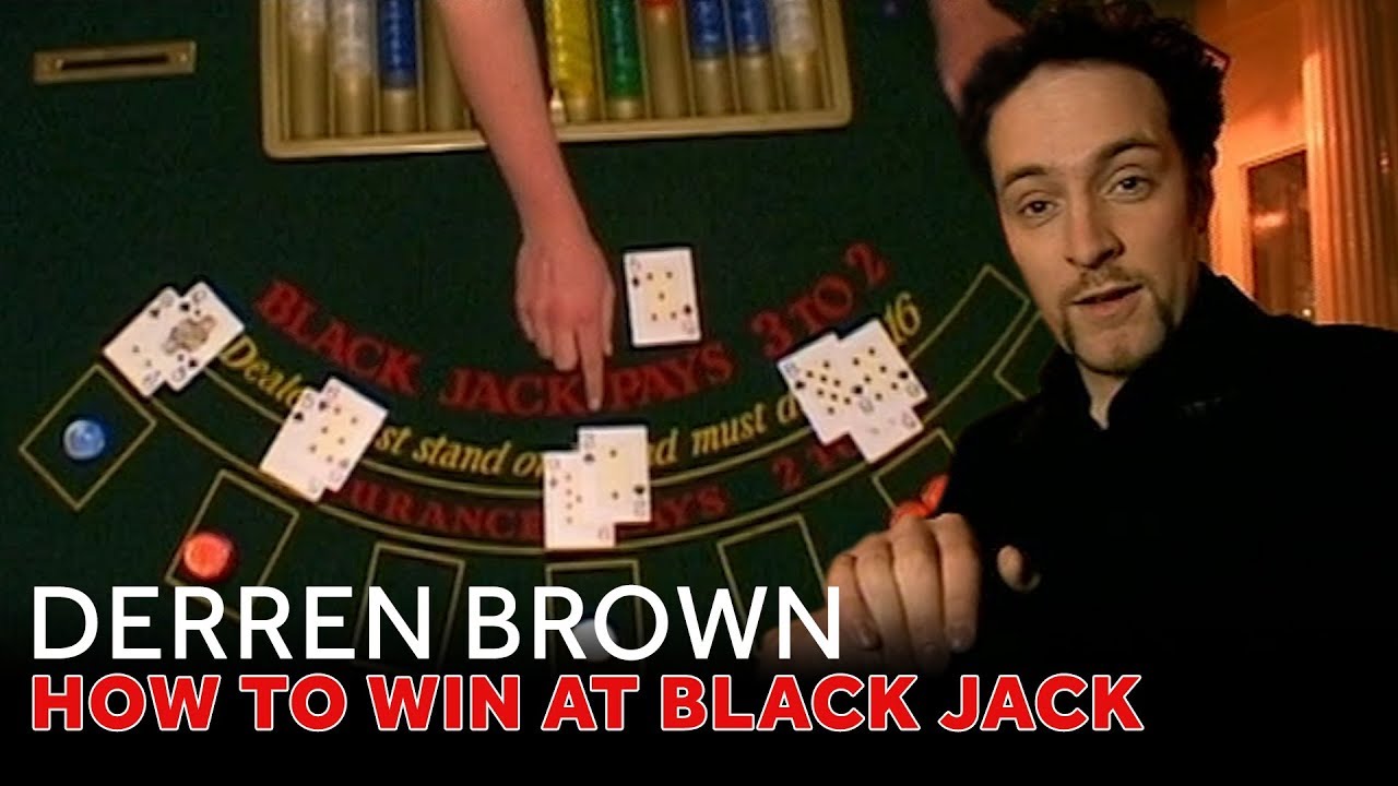Derren Brown Demonstrates How He Wins At Black Jack