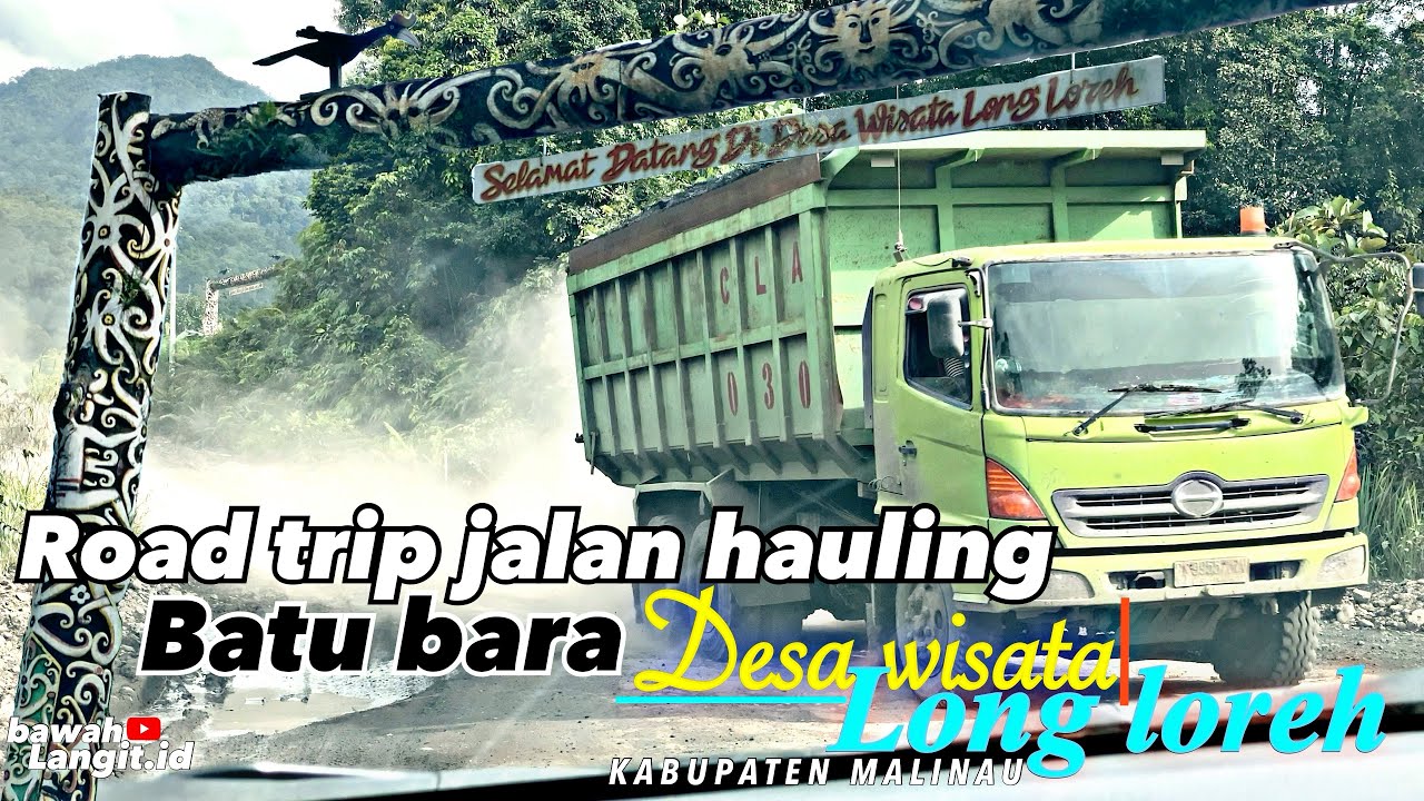 JALUR EXTREME⛔️JALAN HAULING BATU BARA‼️COAL KAIMANTAN UTARA‼️ROADTRIP#2
