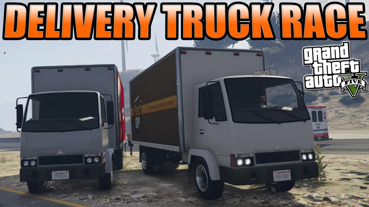 GTA Online - Epic First Person Delivery Truck Race (w/TC9700Gaming)