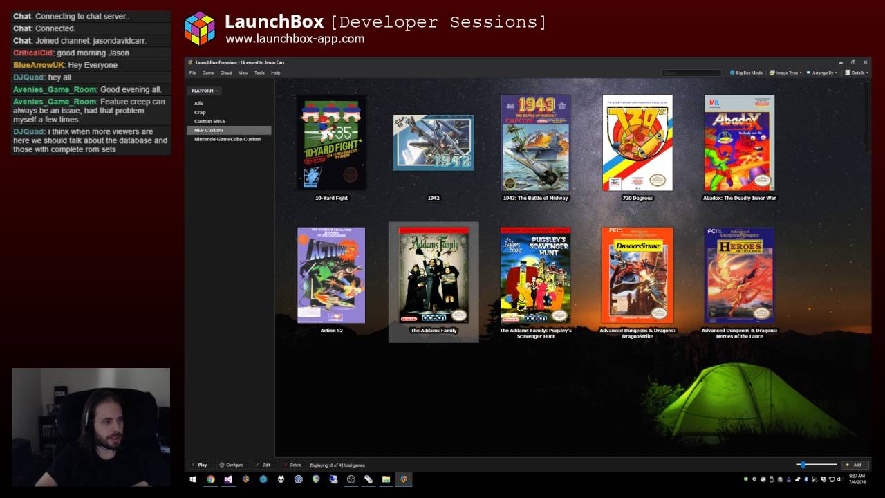 EmuMovies and Bug Fixes - 2016/07/04 - LaunchBox Development Live Streams