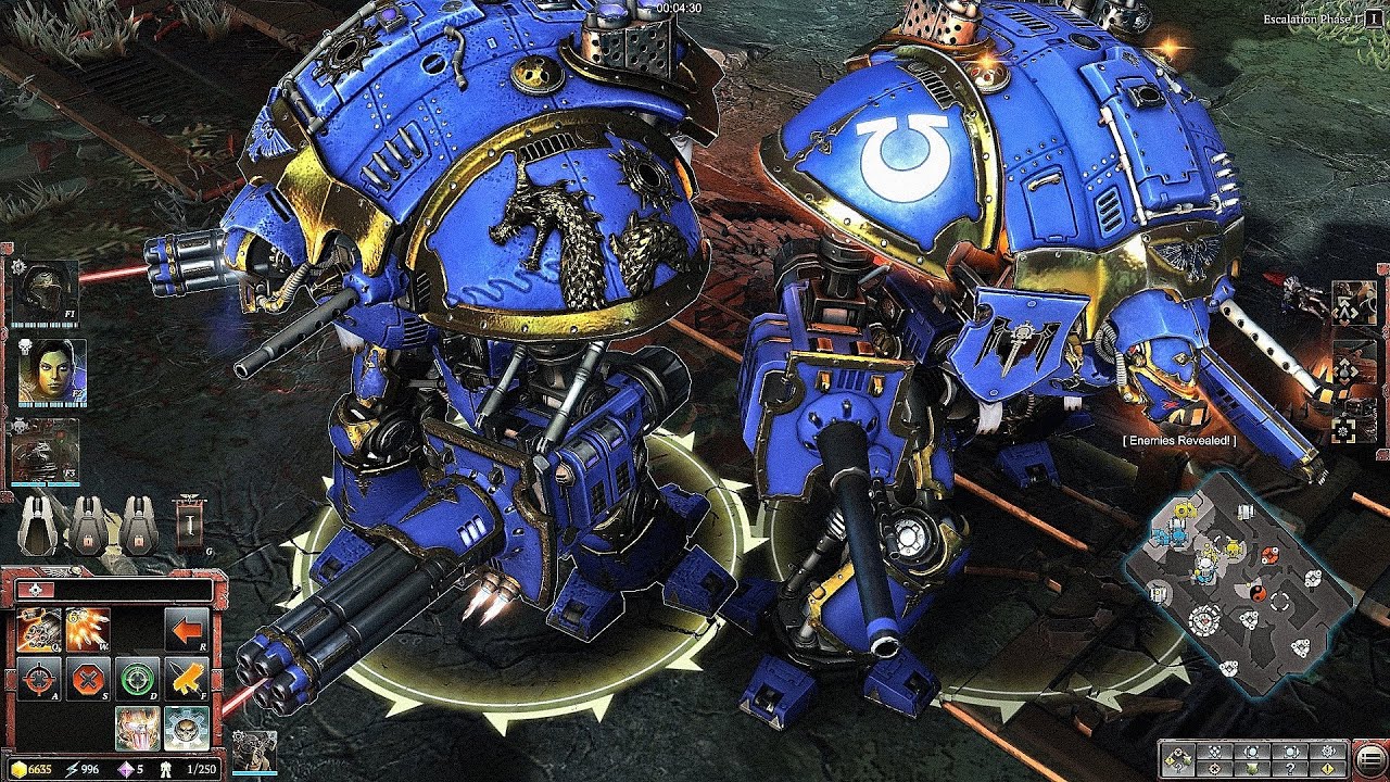 Warhammer 40K Massive Battle | Ultramarines vs Eldar | Dawn of War 3 RTS Gameplay