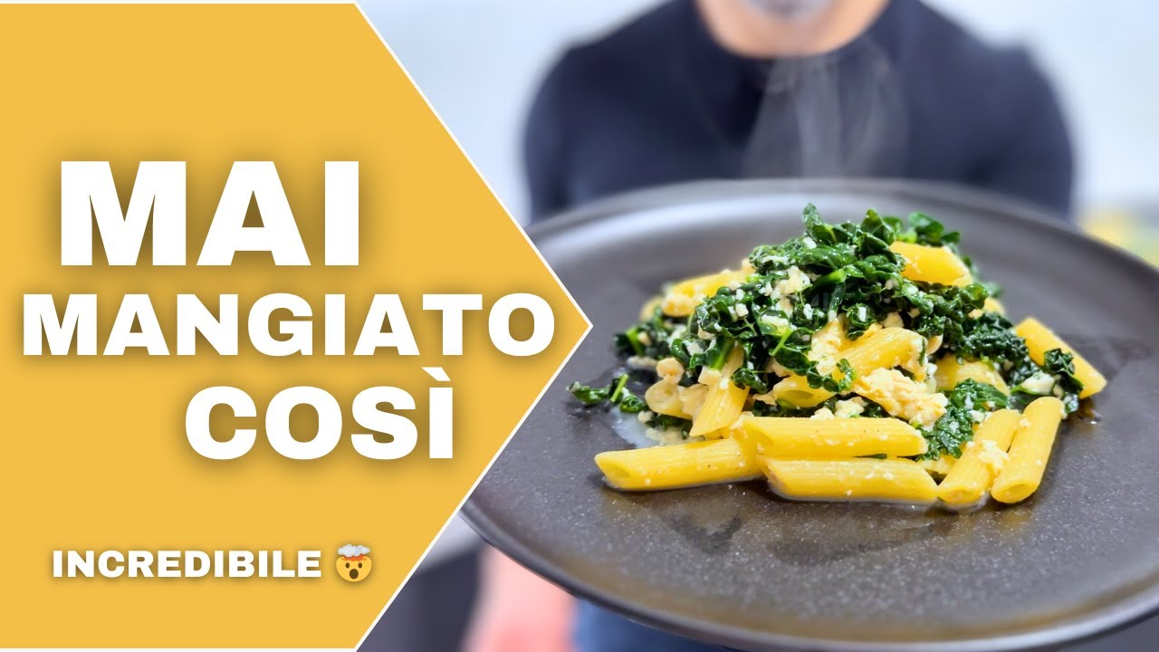 Pasta Cavolo Nero e Tofu Vellutato: il segreto per una cremina pazzesca!