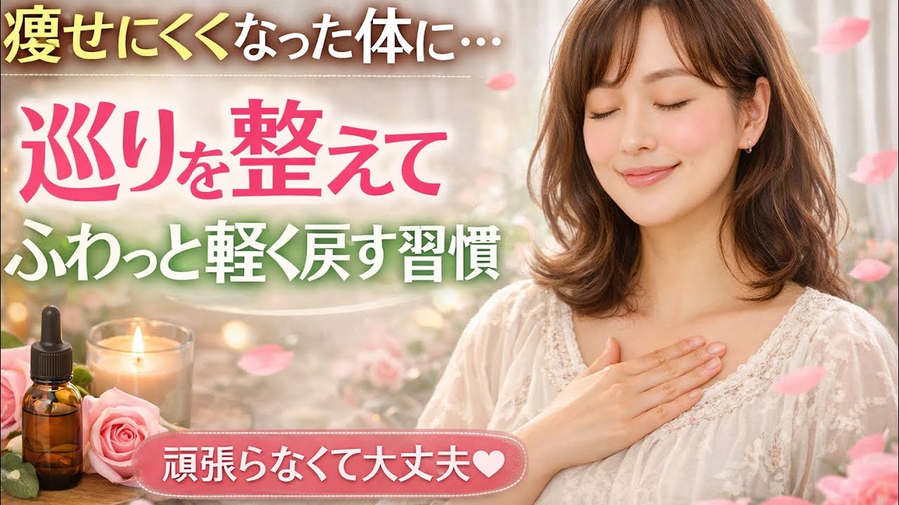 これが止まると太りやすくなる｜巡りと女性ホルモン