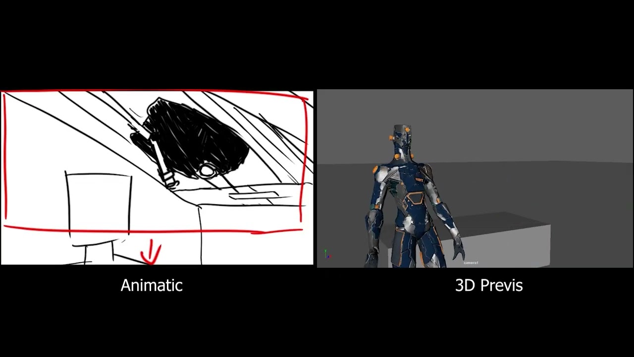 FYP Animatic vs 3D Previs