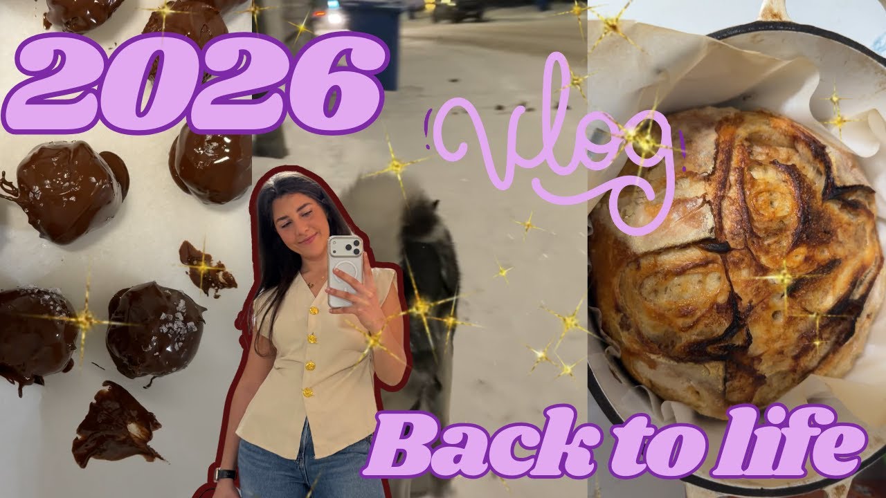 couple days in my life| back to work and school| what I eat & cook|macbook unboxing|productive| vlog