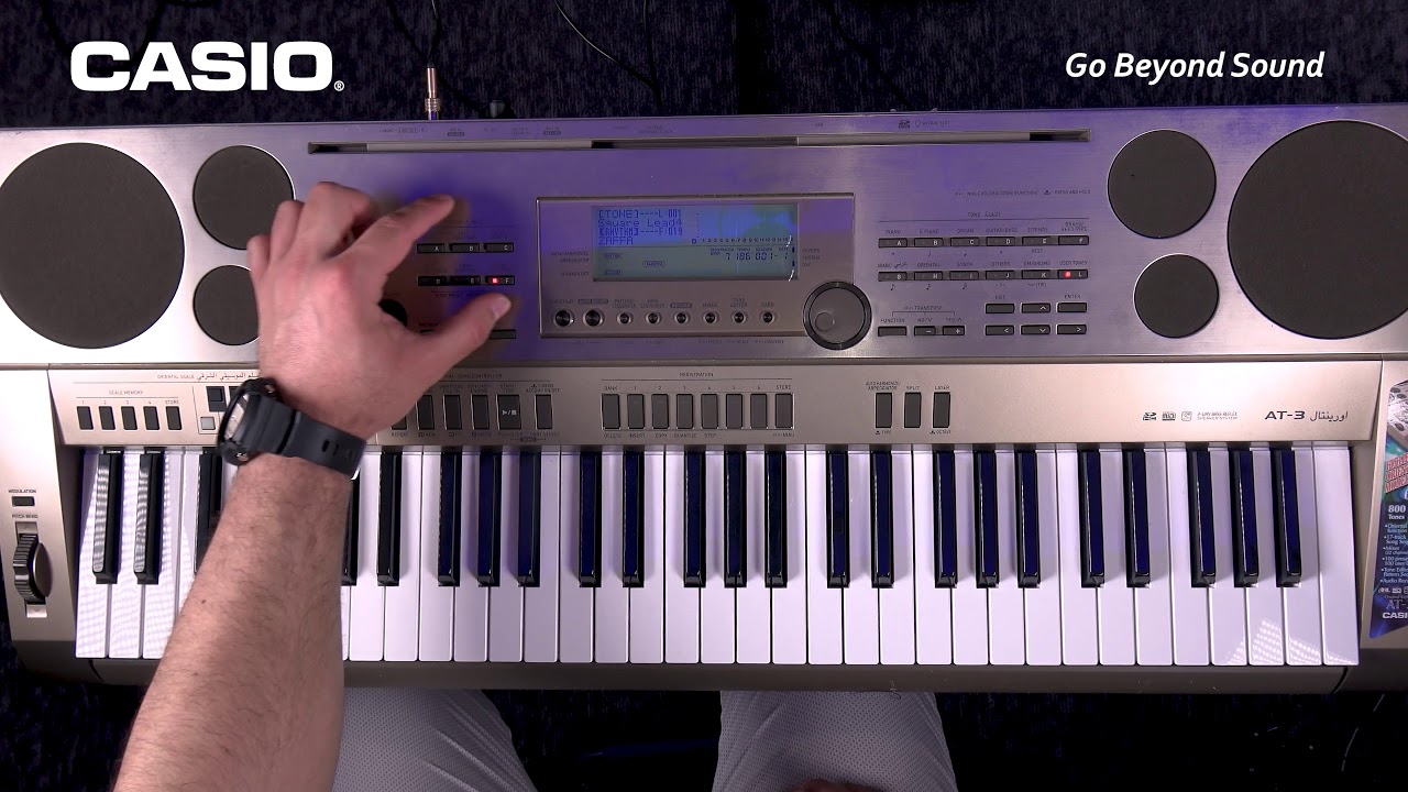 AT-3 CASIO Oriental Keyboard - Review & Live demo  (AT-3 الحلقة 1 (ملخص عن مزايا الكيبورد الشرقي