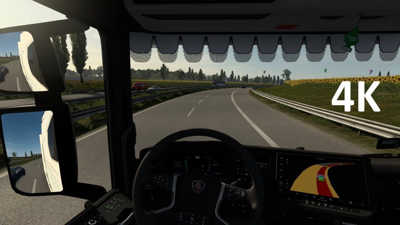 Smooth & Sunny ASMR Drive | Berlin to Amsterdam (ETS 2)
