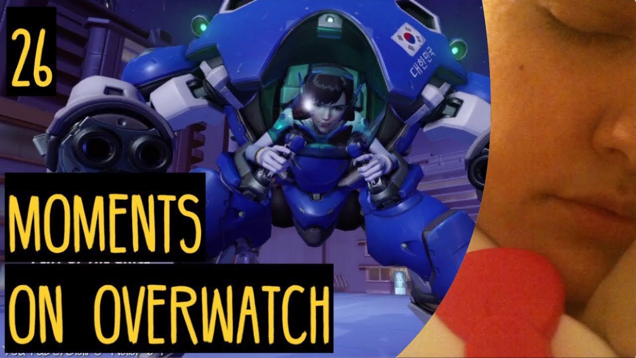 Playing D.VA 62 Eliminations Play Of The Game On Overwatch (PS4)