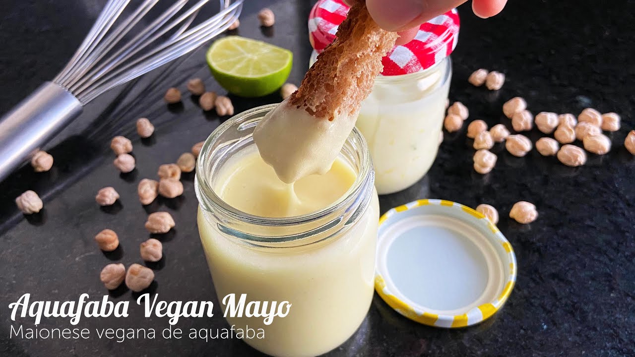 MAIONESE VEGANA | AQUAFABA VEGAN MAYO | CHUBBY VEGAN