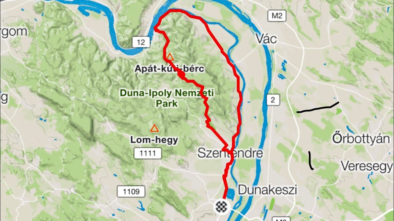 Visegrád - Pap-rét biciklivel
