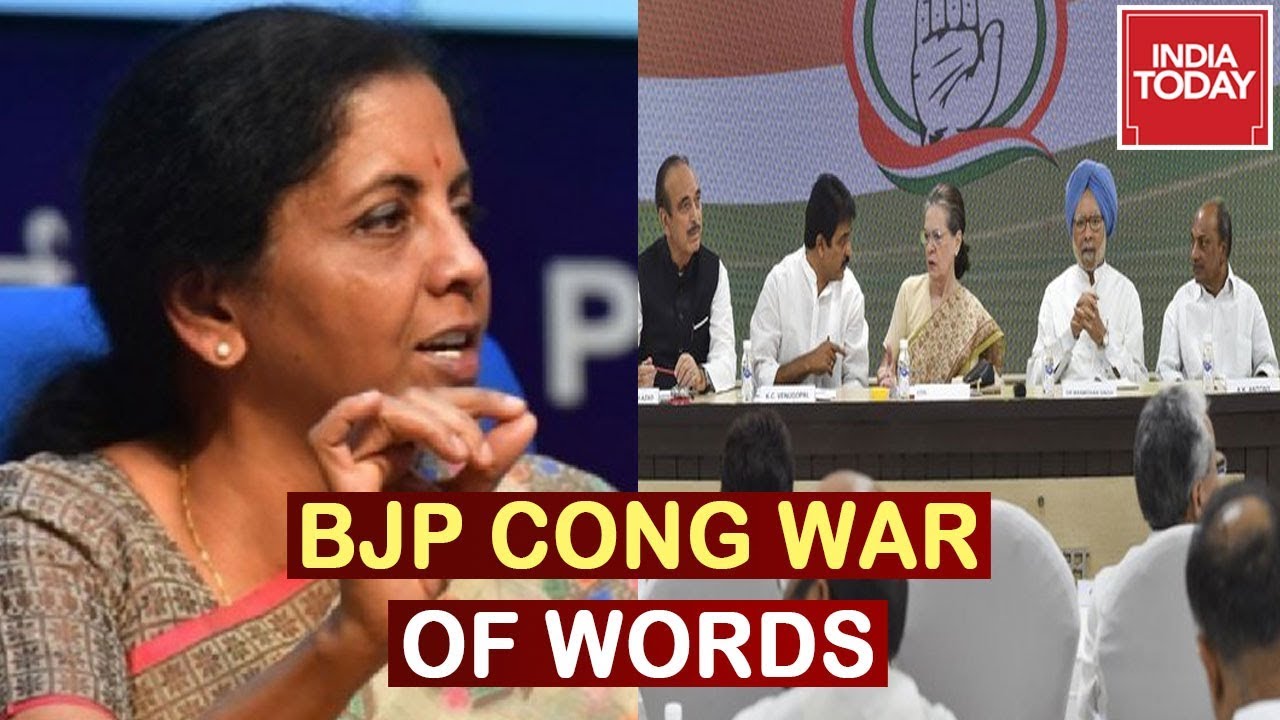 War Of Words Between Cong & BJP Over The State Of Economy On Twitter
