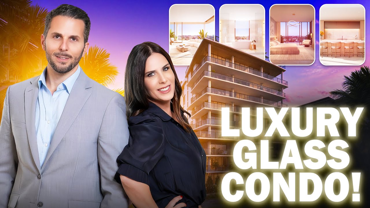 Inside Boca Raton's Stunning Glass House: Modern Luxury Condos Tour | Leah and Alex Sajovits
